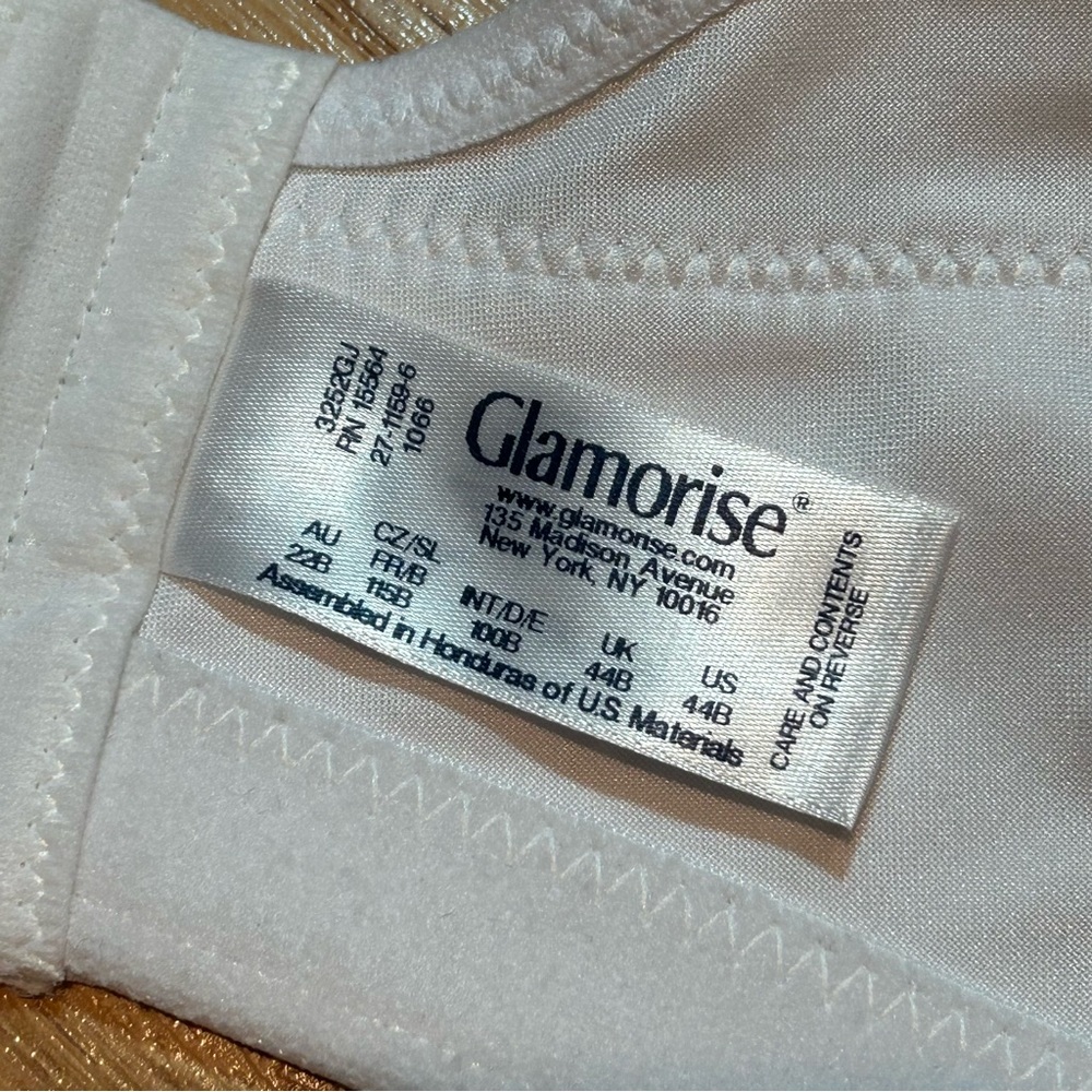 Glamorise 1066 No-bounce Camisole Sports Bra Wirefree 44B - Picture 6 of 6